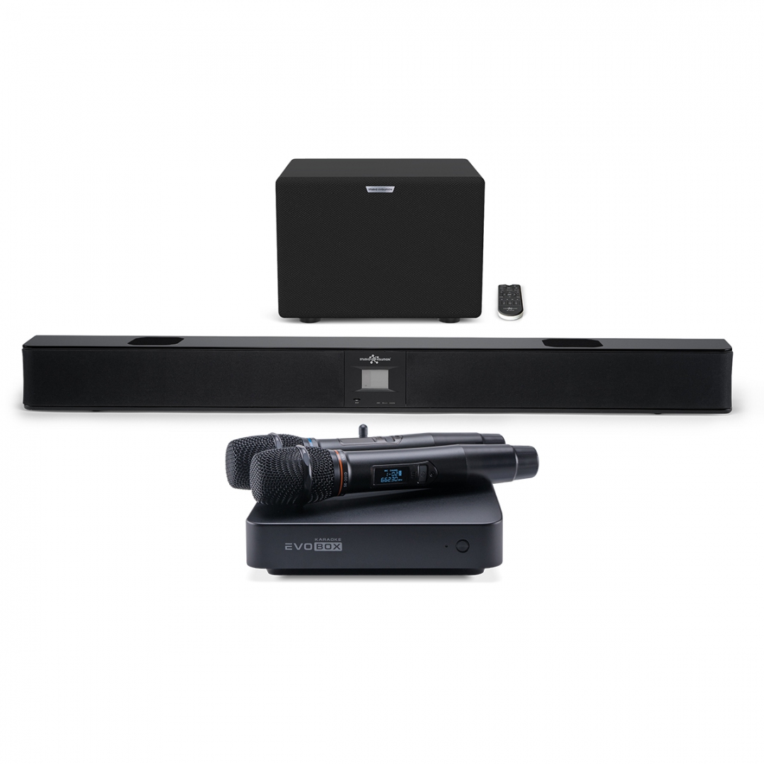 караоке-комплект EVOBOX Plus + EvoSound Bar (саундбар с караоке) в Полевской