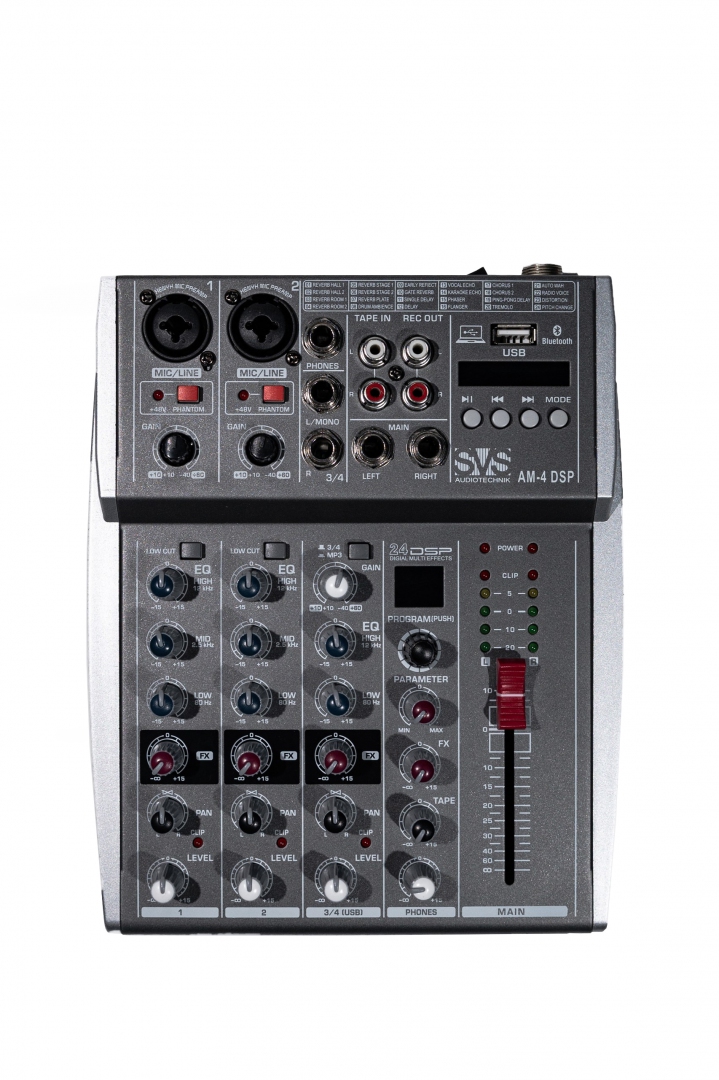 SVS Audiotechnik mixers AM-4 DSP Аналоговый микшерный пульт, 4-канала в Полевской