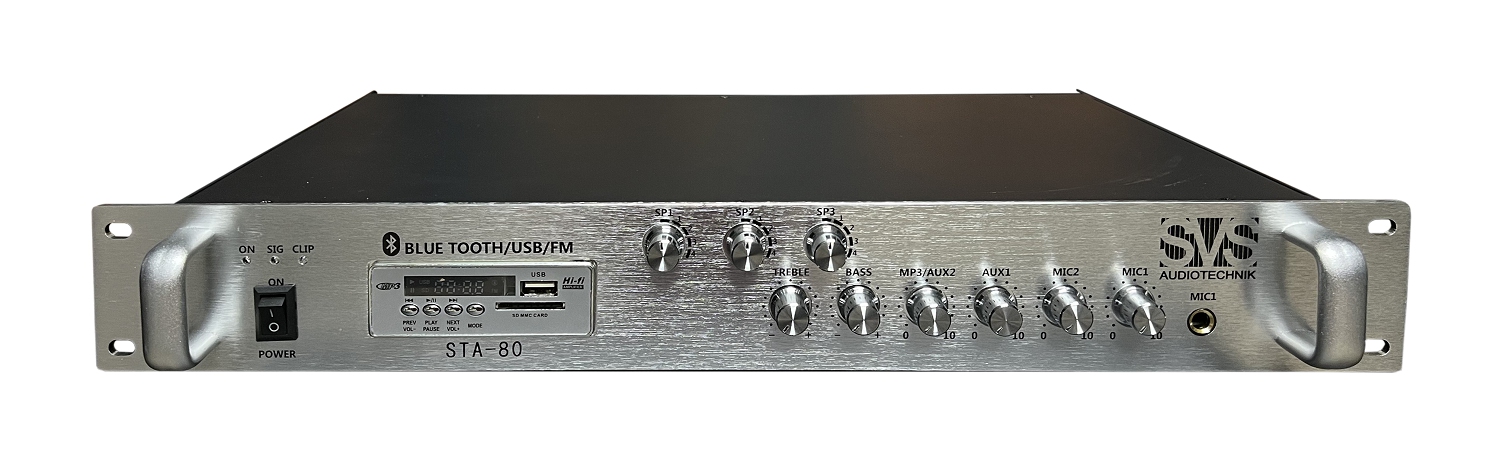 SVS Audiotechnik STA-80 Микшер-усилитель для систем Public Address в Полевской