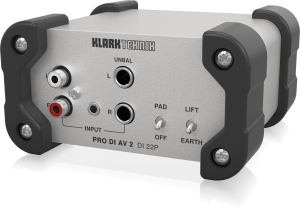 Klark Teknik DI 22P пассивный стерео директ-бокс в Полевской